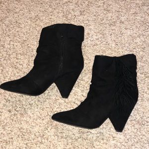 Black booties